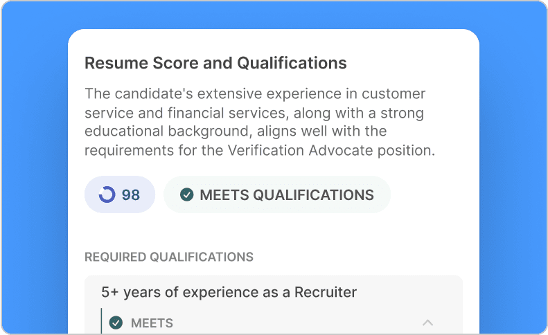 AI recruiter
